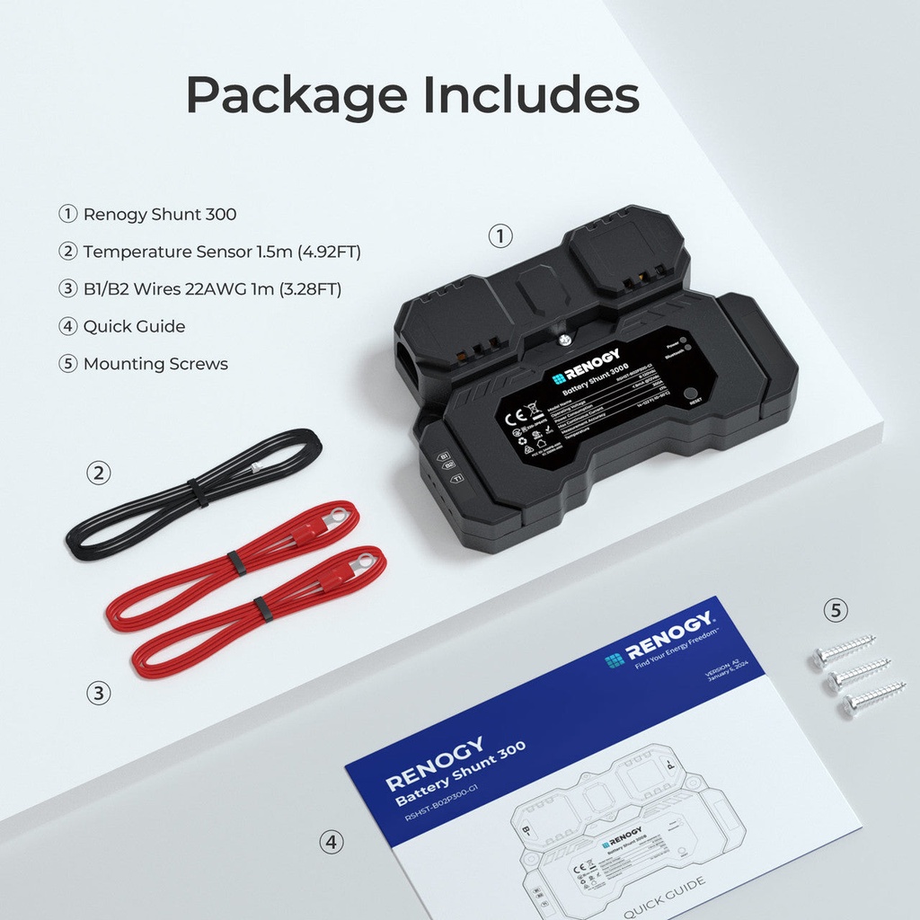 Renogy Battery Shunt 300 — 9