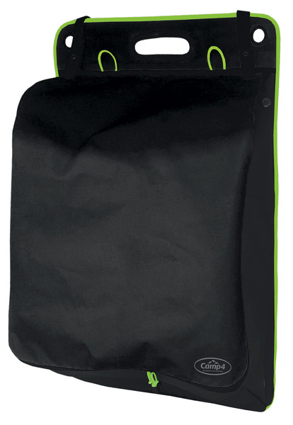 Organizer, 48x86cm, black-lime, for up to 12 pairs of shoes