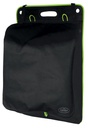 Organizer, 48x86cm, black-lime, for up to 12 pairs of shoes