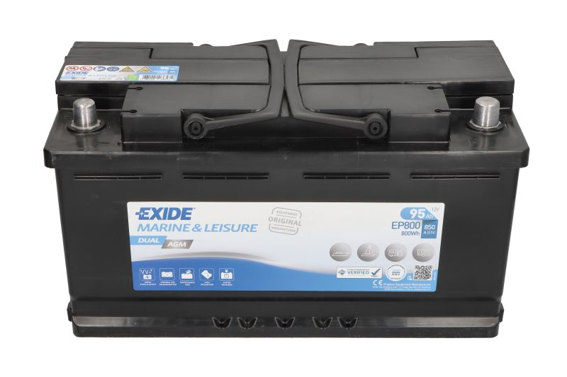 EXIDE EP800 - фронтален изглед