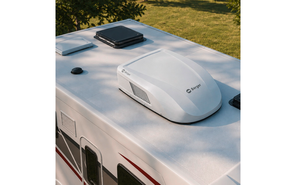 Покривен климатик Berger Arktar Roof 3600 W, бял - снимка 4