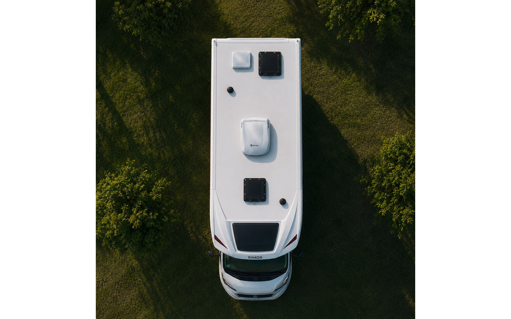 Покривен климатик Berger Arktar Roof 3600 W, бял - снимка 5