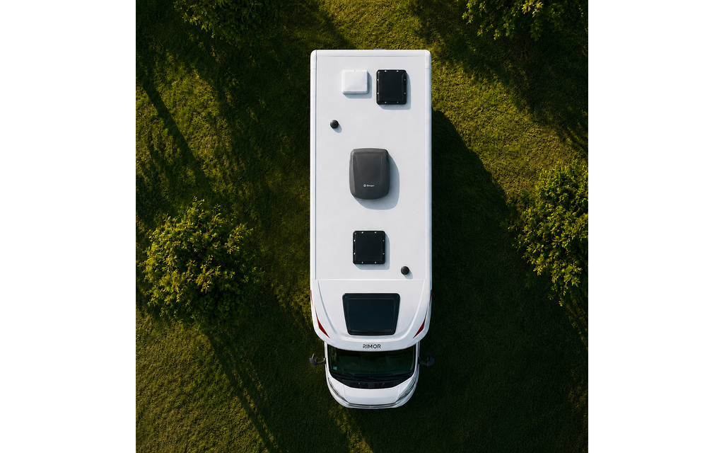 Покривен климатик Berger Arktar Roof 3600 W, антрацит - снимка 5