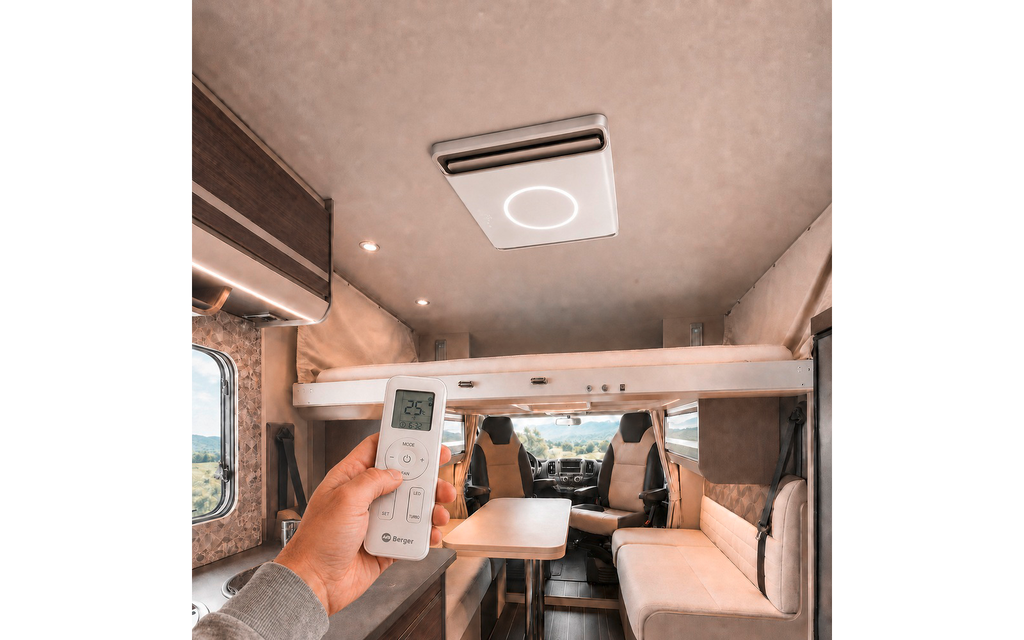 Покривен климатик Berger Arktar Roof 3600 W, антрацит - снимка 7