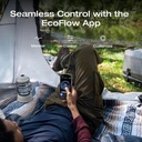 Преносим климатик с отопление EcoFlow WAVE 3, черен - снимка 6