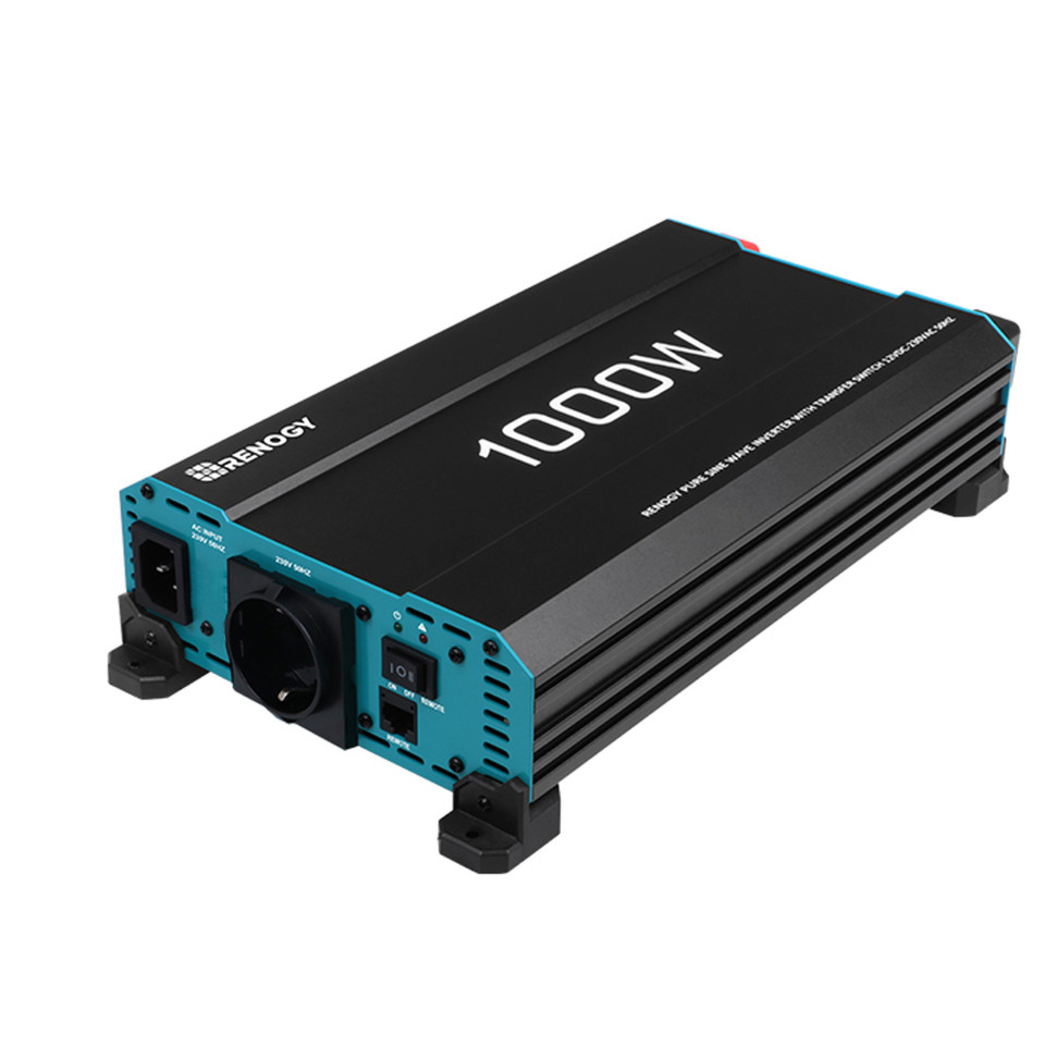 12V 1000W инвертор с чиста синусоида и превключвател