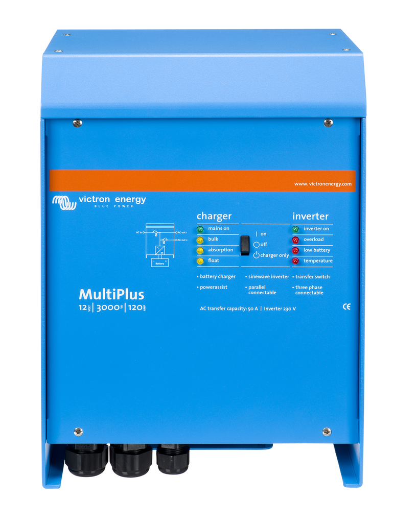 Инвертор/зарядно Victron MultiPlus 12/3000/120-50