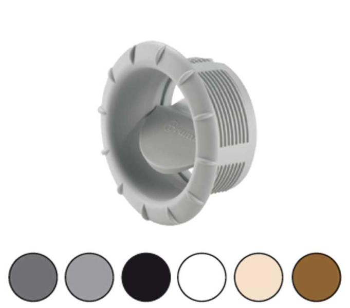 End piece Truma black