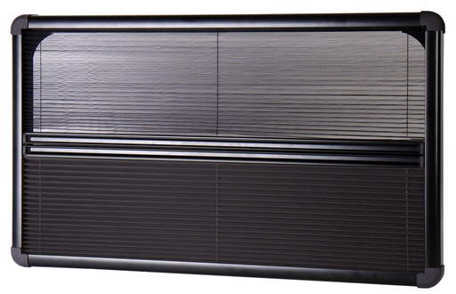 Рамка с щора и комарник Carbest RW Van, 600×450 mm, черна