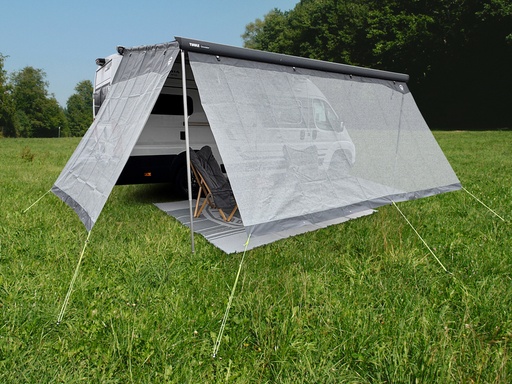 Слънцезащитен челен панел за маркизи SAONA 280 Sunblocker, 280x190cm, сив