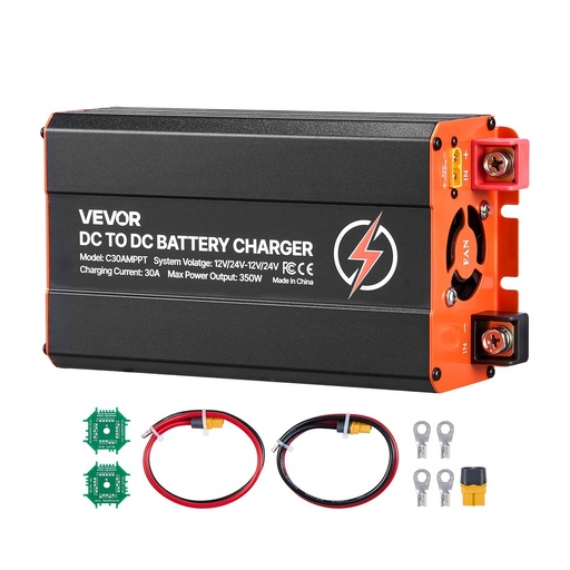 DC-DC зарядно с MPPT VEVOR C30AMPPT 350W 30A