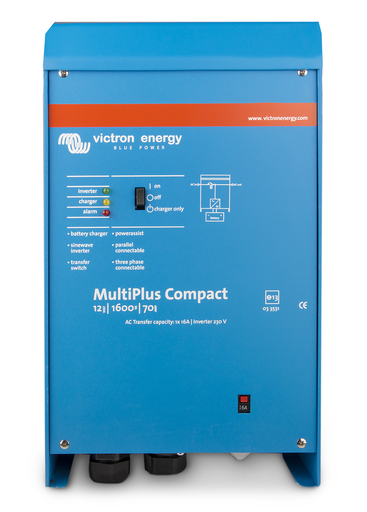 Инвертор/зарядно Victron MultiPlus C 12/1600/70-16